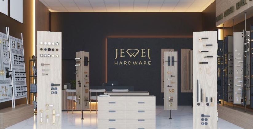 تنفيذ شعار وهوية معرض jewel في محافظة القصيم